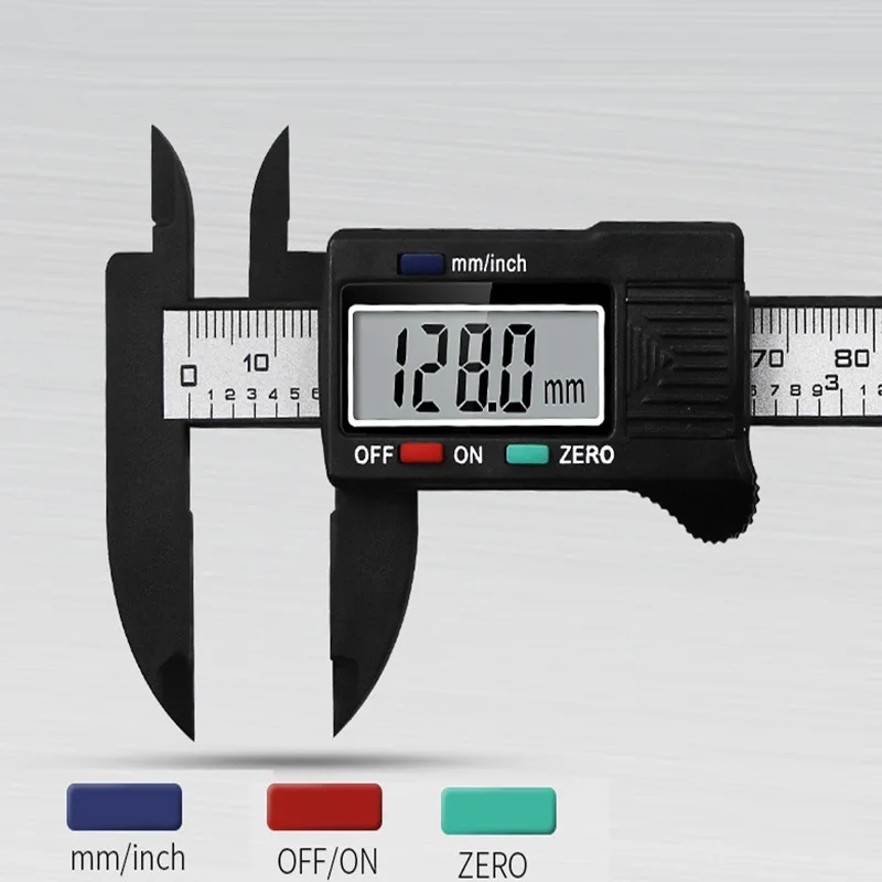 150mm 100mm Digital Caliper Electronic Pachometer Vernier Caliper Gauge Micrometer Digital Ruler Measuring Tool Instrument