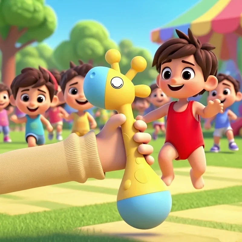 

Сенсорная игрушка Baby Giraffe — успокаивающий звук, детский колокольчик, развивающая игрушка для моторики и эмоционального успокаивания