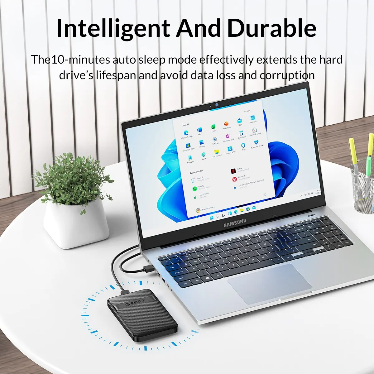 حافظة ORICO HDD من ساتا إلى us3.0/Type-C 6Gbps Max من ساتا خارجي دعم النوم التلقائي #3