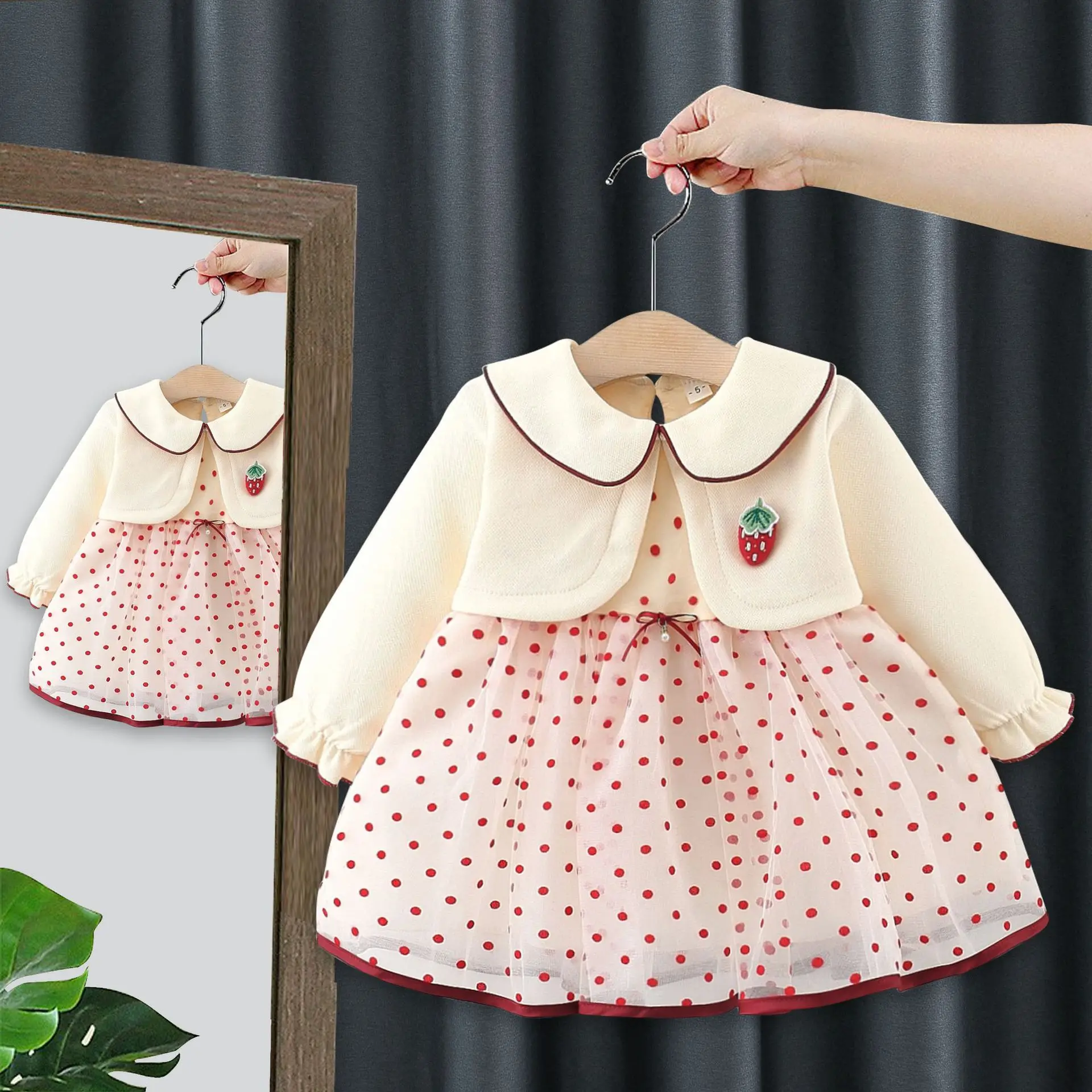 

Girls Dresses Spring Autumn 2025 Children Princess Dress For Baby Girl Cute Clothes Kids Wedding Outfits Toddler Cute Costume 3Y