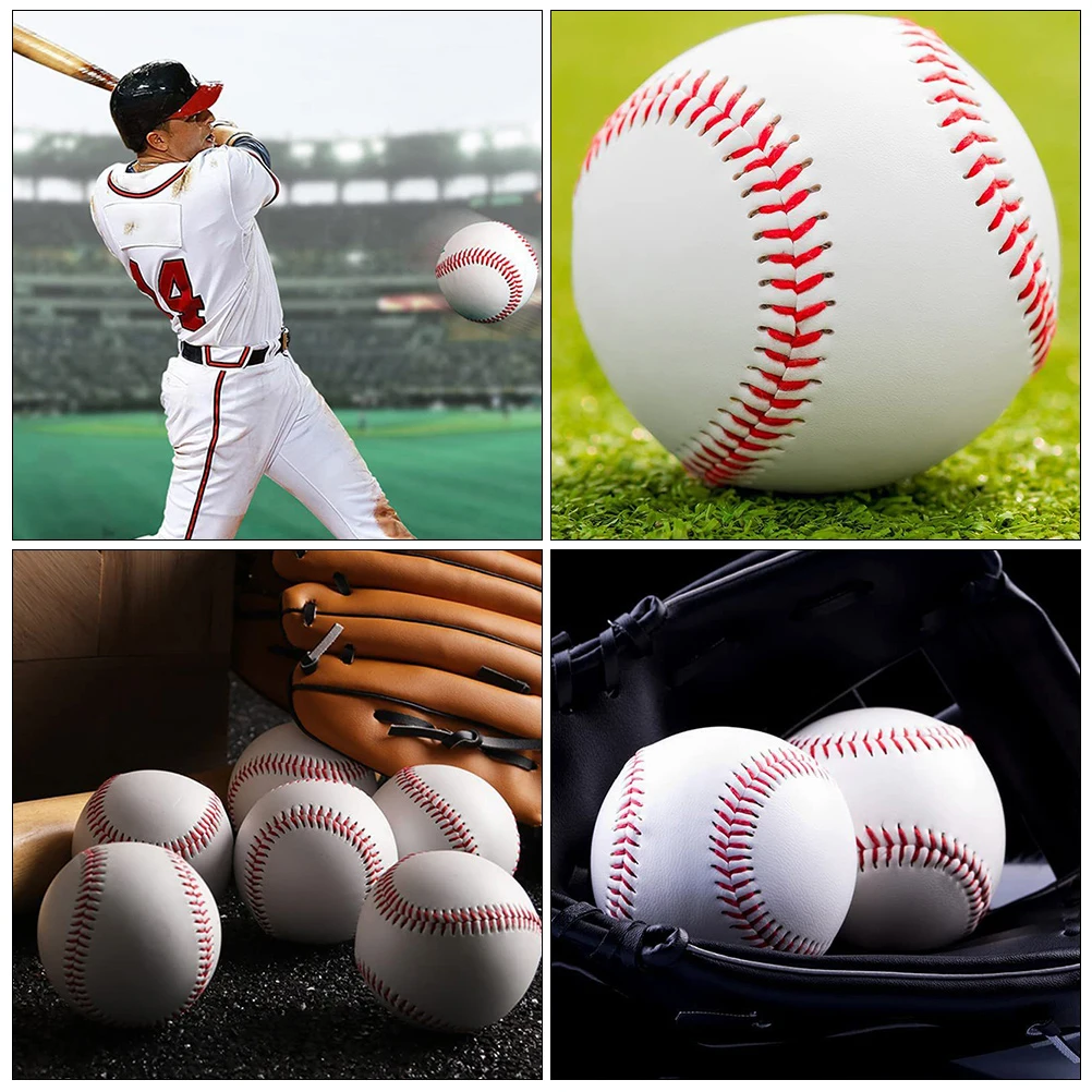 

Luminous Baseballs Glow Dark Practice Training Balls White PVC Kids Toys Sports Party Gifts Activities