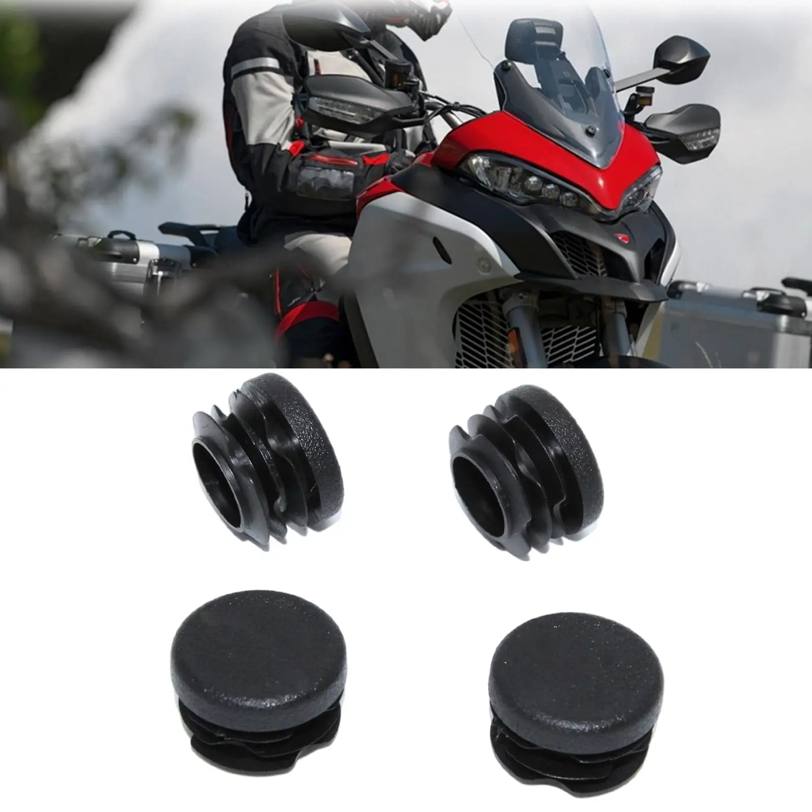 

4x Frame Hole Cover Motorbike Parts Fairing Screws Plug for 1260 1260S Replace Accessories Spare Parts