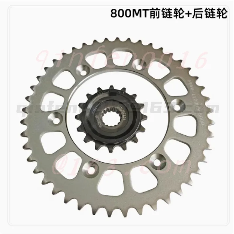 

for CFMOTO 800-5 800MT CF800-5 CF800MT CF MOTO MT800 Motorcycle Parts Front Rear 16 Teeth and 45 Teeth