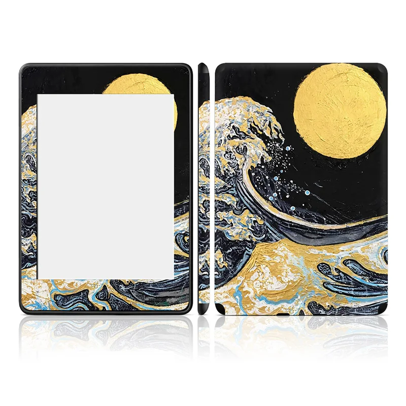 Protecteur d'art de couverture d'autocollant de peau de vinyle pour Kindle Paperwhite 4, variété personnalisée, prend en charge les images personnalisées