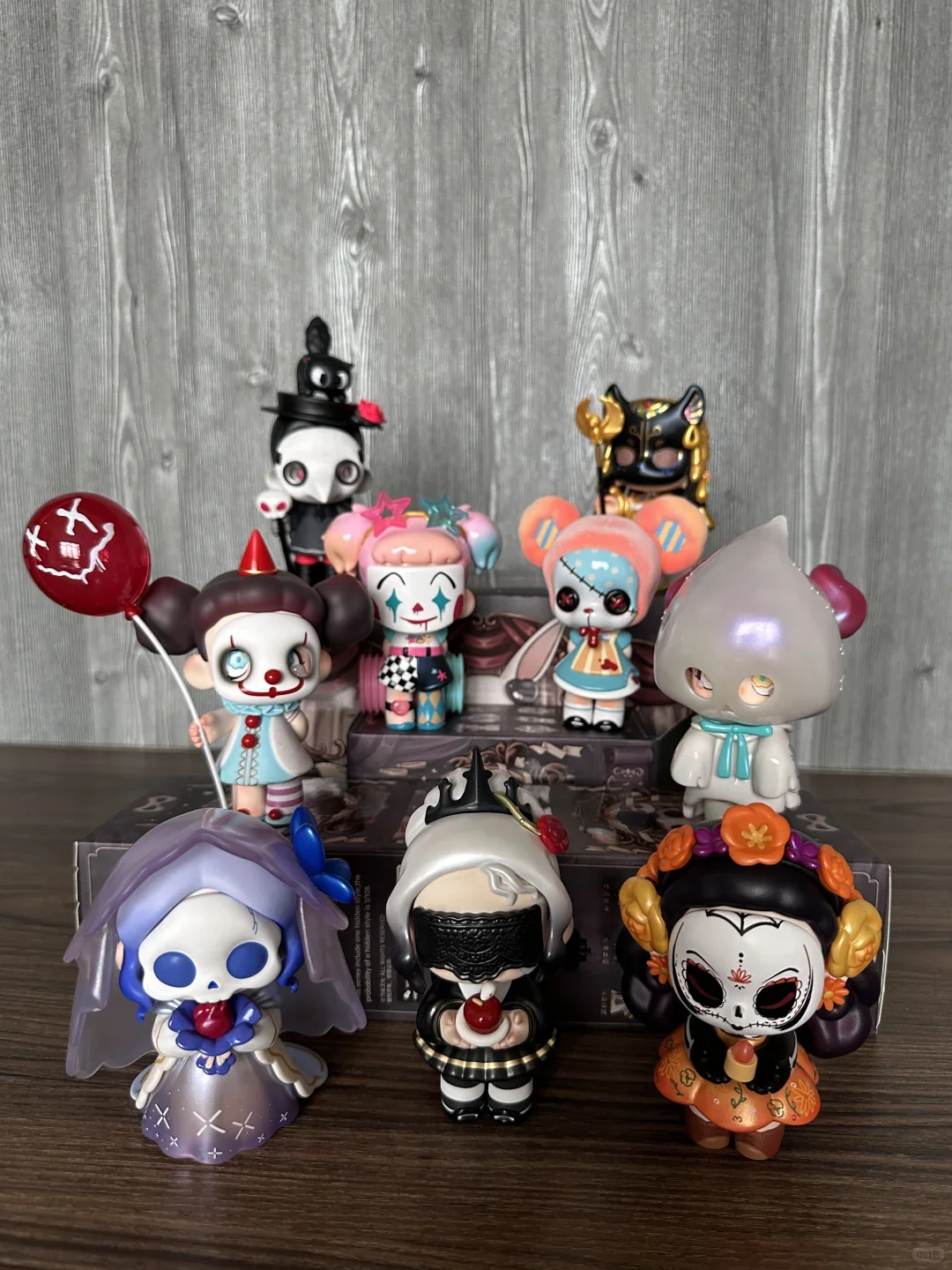 

Kasa Is Not A Villain Series Blind Box Handmade Cartoon Figure Statue Anime Model Kawaii Desktop Ornaments Surprise Toy Gift