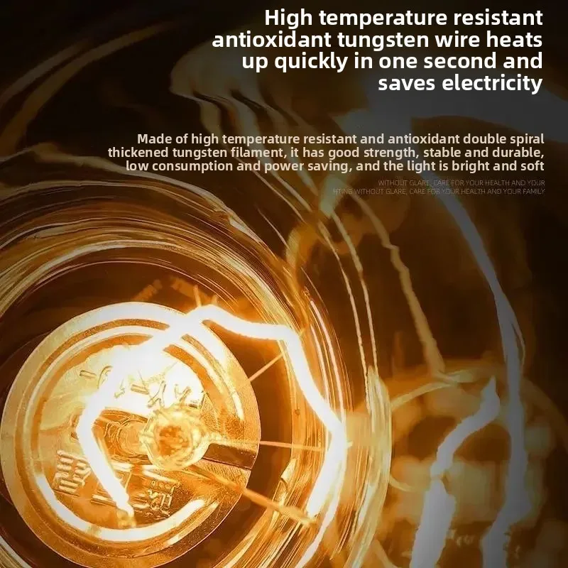 يوبا لمبة التدفئة العالمي الخيوط ميناء مقاوم للماء و Exp مقاوم للانسداد الحمام المرحاض المنزلية القديمة فاشي oned التدفئة La mp #4