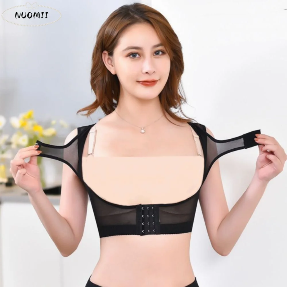 

Корректирующий жилет-бюстье для поддержки осанки и устранения провисания тела, утягивающий бюст, без рукавов