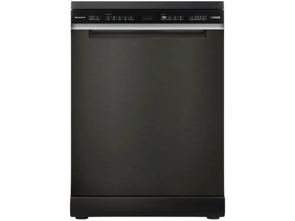 Lava-louças Brastemp de Embutir 15 Serviços Eclipse Collection BLF62AP Preta - 110V