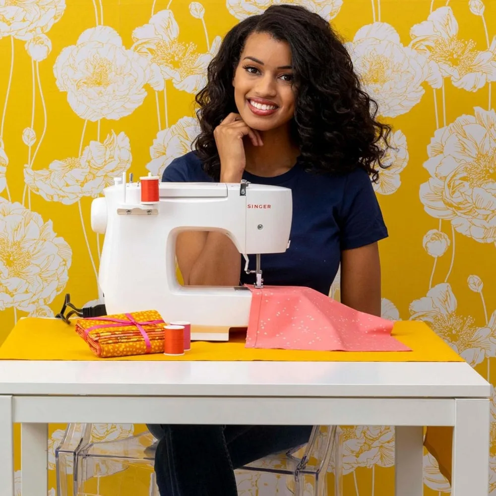 

MX231 Lightweight & Portable Sewing Machine with Accessory Kit & Foot Pedal | 97 Stitch Applications