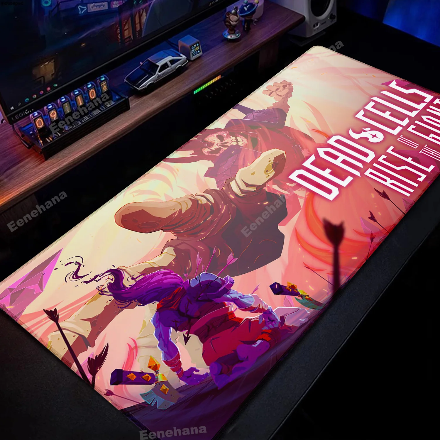 

Крутой большой игровой коврик для мыши Dead Cells, компьютерный резиновый коврик для мыши с замком, водонепроницаемый нескользящий офисный коврик для мыши XXL, игровой коврик для мыши