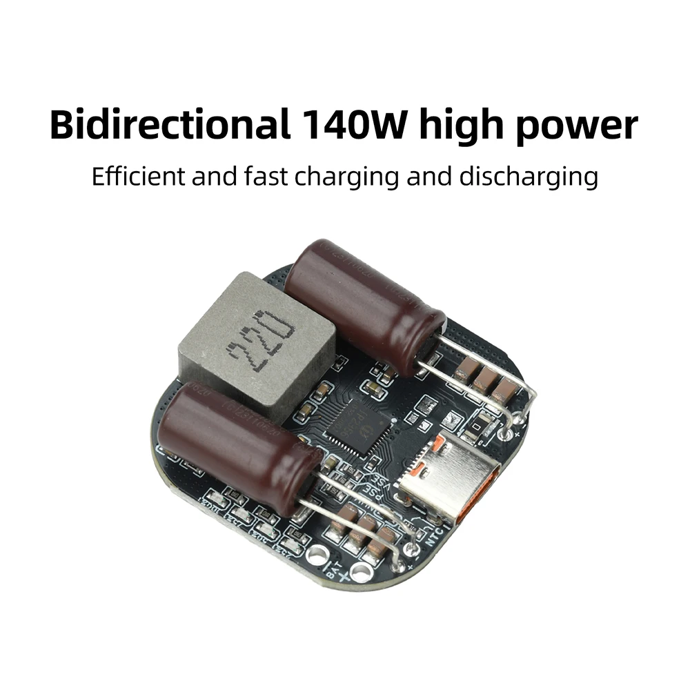 140W PD Fast Charging Module IP2366 For 2-6S Lithium Battery With Bidirectional Charging/Discharging PD3.1/QC3.0+/FCP/AFC/SCP