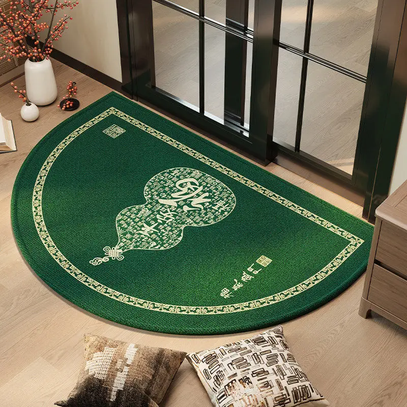 tappeto-d'ingresso-semicircolare-antiscivolo-verde-portafortuna-per-porta-orientale-sud-decorazione-per-la-casa-zerbino-feng-shui-tappetino-per-la-rimozione-della-polvere
