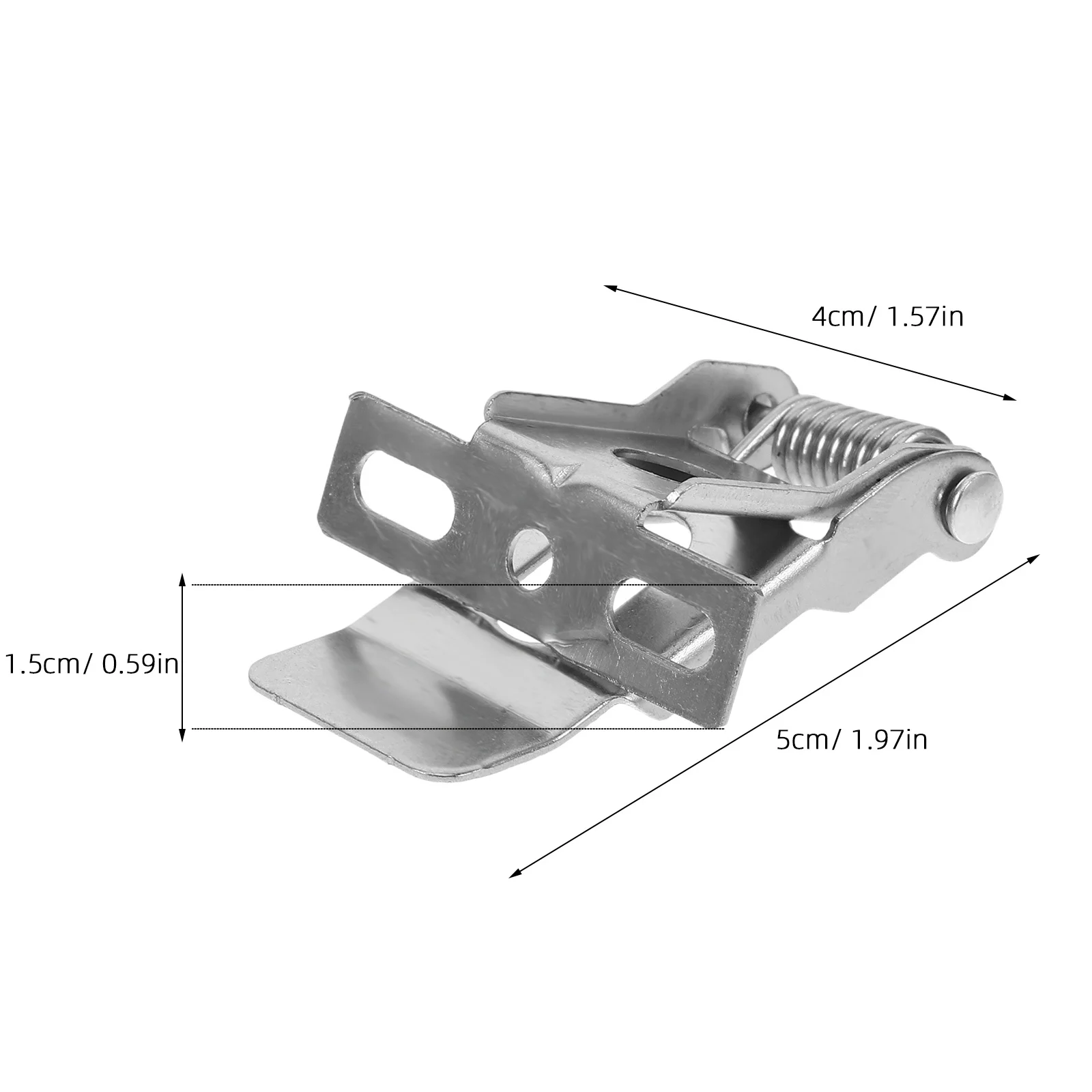 1Set Recessed Light Spring Clip Retaining Clip for Downlight Fixture Upgrade Simple Installation Metal Panel Lamp Clamp Secure