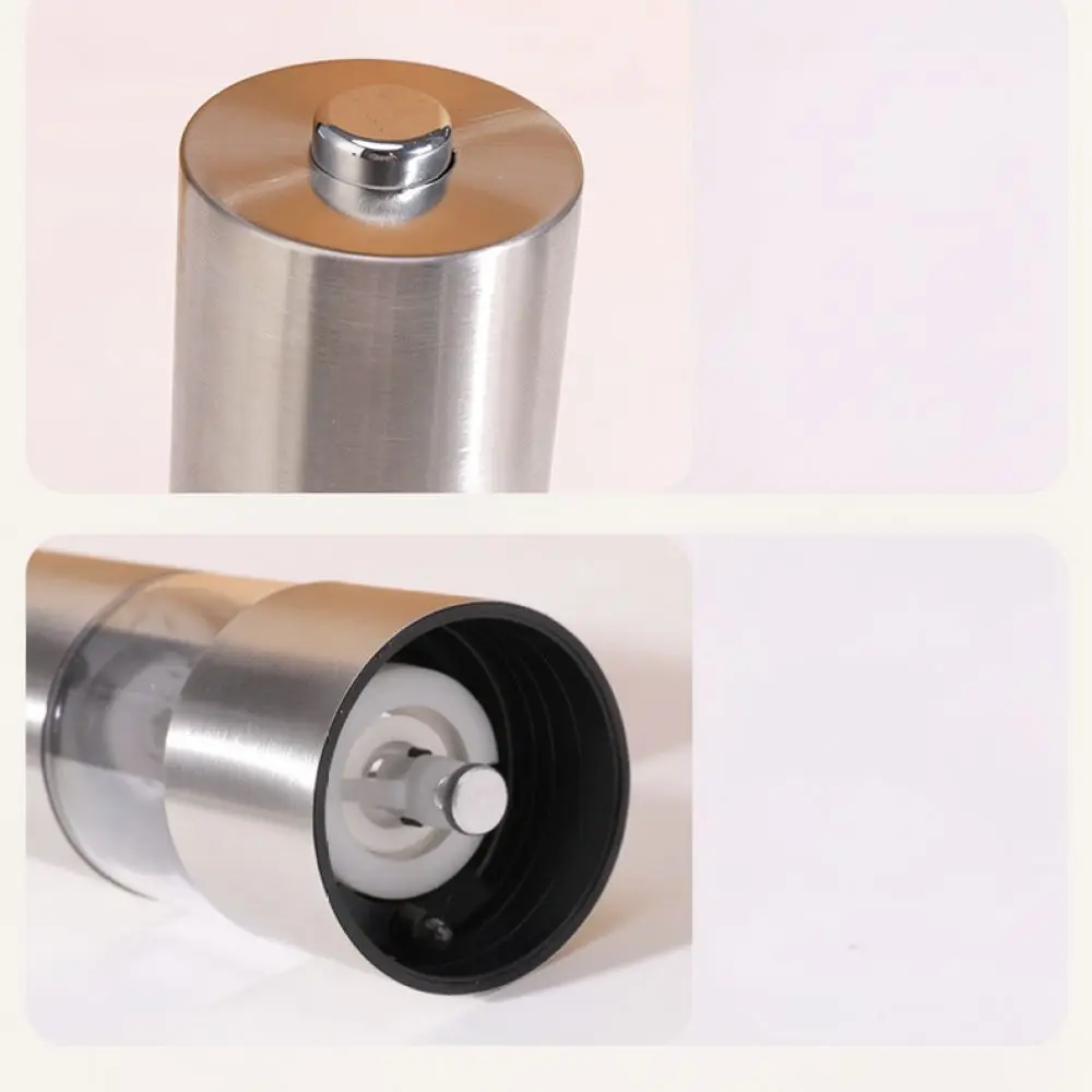 Stainless Stainless Steel Electric Spice Grinder Pepper Salt Mill Automatic Crusher Kitchen Gadget Essential Cooking Accessory - Aliexpress Deal
