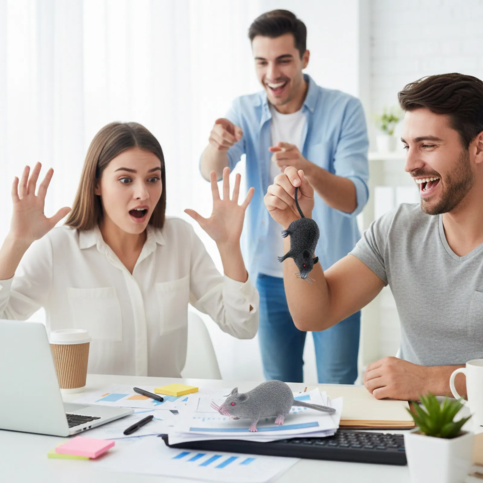 

Набор из 10 реалистичных пластиковых крыс для розыгрышей на Хэллоуин, жуткий декор для вечеринки, пугающие украшения для тематических вечеринок ужасов