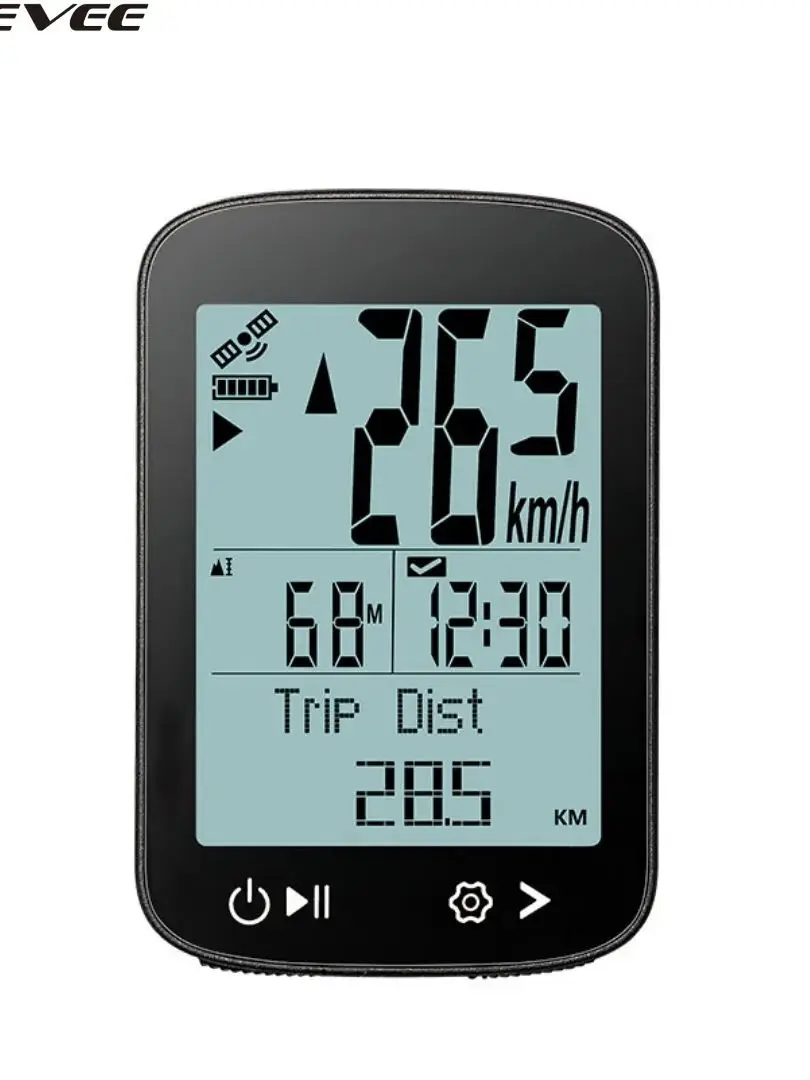 AliExpress Bikevee Multilanguage Wireless Bike Computer Waterproof GPS Bicycle Speedometer Odometer with Auto Backlight Bracket Cycling Accessories
