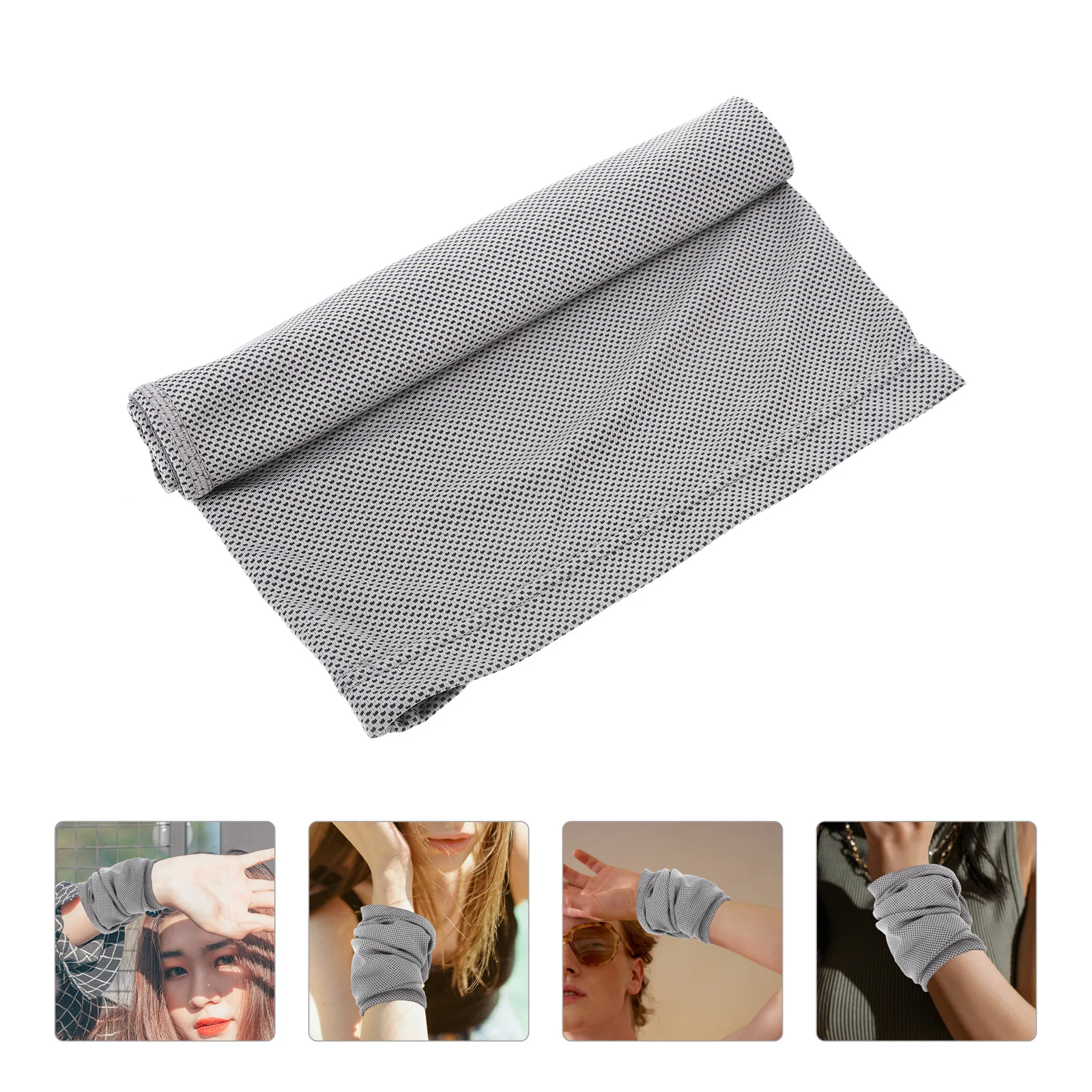 

1pcs Protection Sleeve Sweat-Absorption Sports Wrist Cover Reusable Breathable Wristbands Lightweight Flexible Wrist Brace For