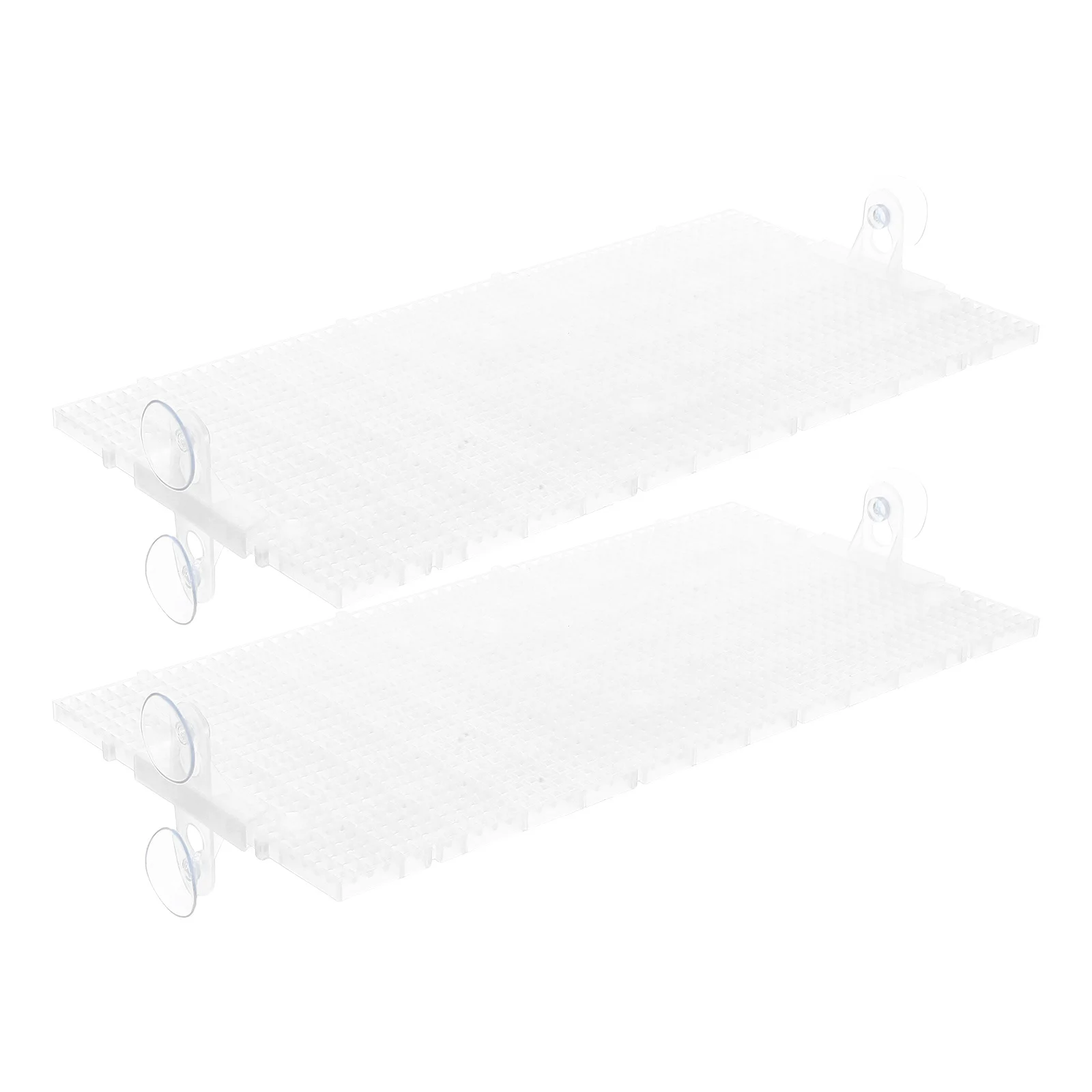 

1Set Planter Base Tray Transparent Plastic Grid Divider Elevated Balcony Gardening Tray Plant Pot Grid for Succulents Flowers