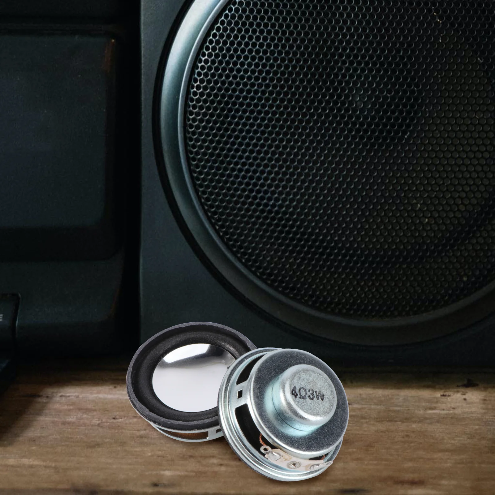 

2 Pcs Speaker Magnetic Louderspeaker Portable Loudspeakers Small Mini