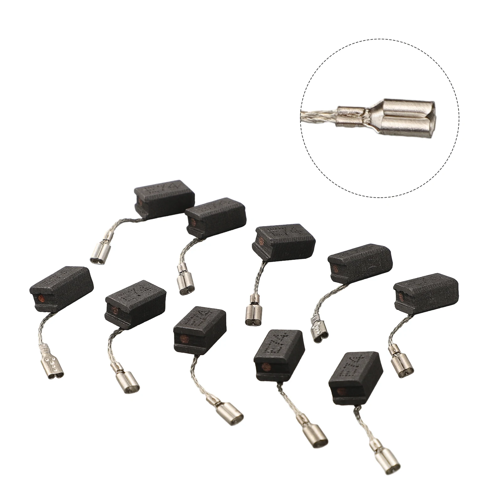 

Power Tool Carbon Brush Set 10pcs For Bosch E74/GWS7-100/GWS7-100 For Bosch GWS7-125 GWS7-100T GOP250CE Hot Sale