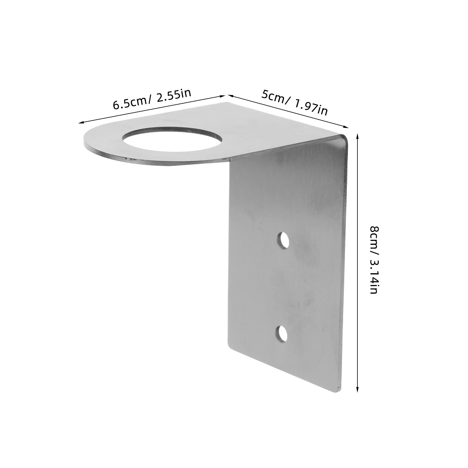 비누 욕실 디스펜서 홀더 액체 핸드 병 비 드릴링 스탠드 800X700X500CM 스테인레스 스틸 벽 브래킷