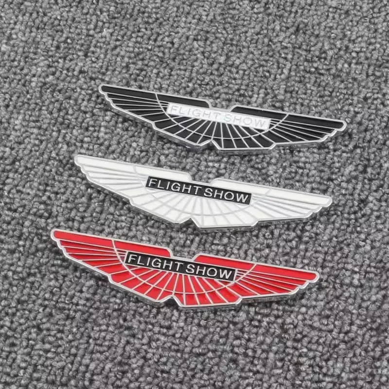 3D Metal Car Floot Mats Emblem Head For Aston Martin DB S 11 X 9 V12 Zagoto Virage Lagonda Vanquish Rapide One-77 Stickers