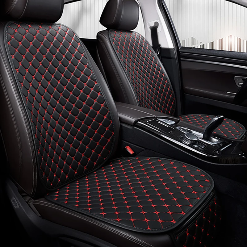 PU leather car seat cushion, simple seat cushion, wear-resistant and durable, suitable for all seasons image 6