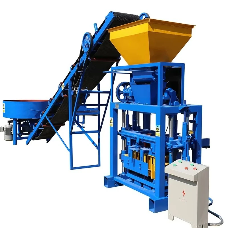 Multi‑spec Mould Concrete Block Former Brick Making Machine for Boundary Wall & Foundation Brick Production Work