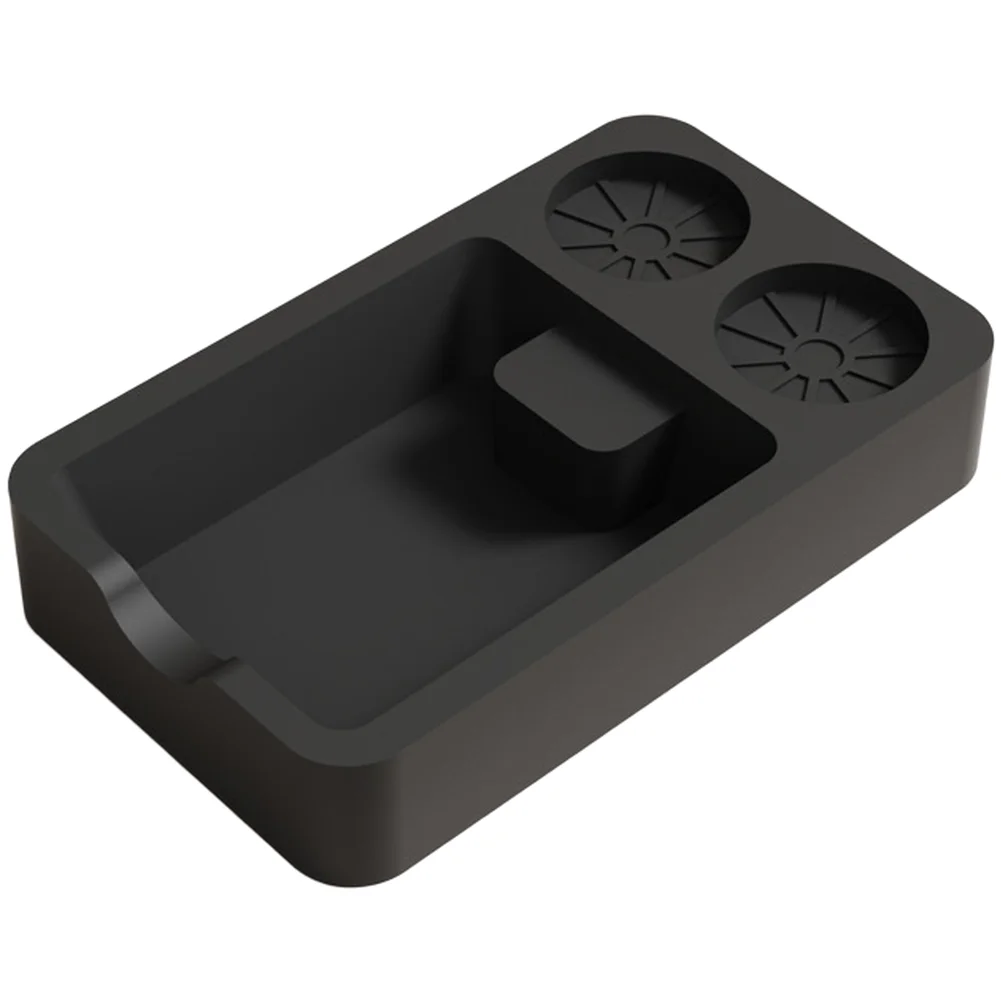 25 x 15 x 4.6 cm For barista Tamping Mat Silicone Construction with Textured Base for Enhanced Grip on Countertops and Tables