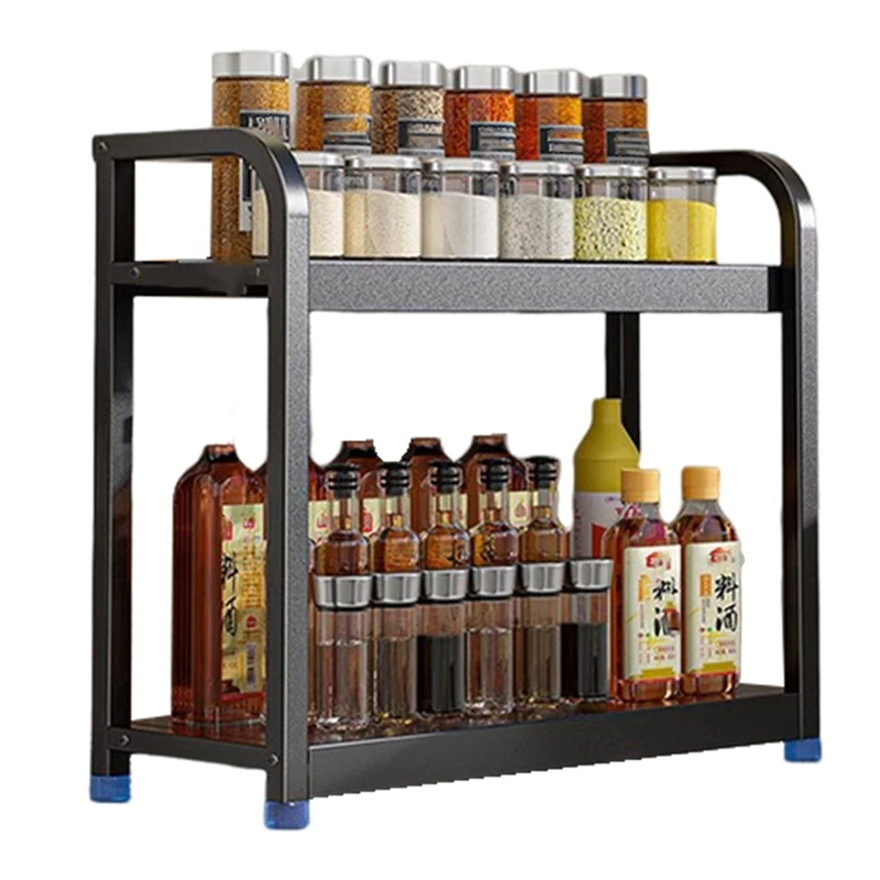 

Detachable Condiment Spice Storage Rack Kitchen Storage & Organization Spice Tool Carrier Kitchen Accessories