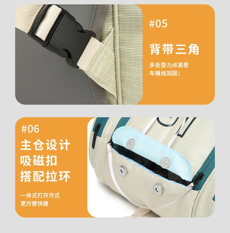 2026 SANXDI Pickleball Rucksack Unisex Versitle Tennisschläger Tasche Große Kapazität Schuhe Fach Pickleball Schläger Reisetasche – Detail 16