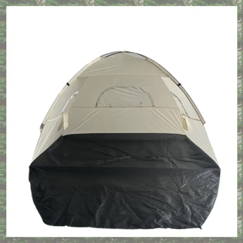 

【STOCK】Cream Beach Tent Sun Shelter, Lightweight And Portable Outdoor Canopy For Camping And Beach Shade