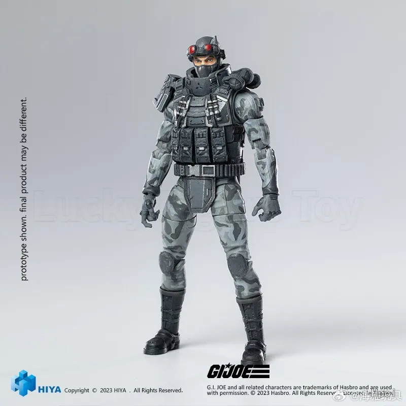 【Original】HIYA 1/18 Exquisite Mini Series G.I.Joe Lady Jaye Anime als Geschenk 4 Zoll Actionfigur Ornament Collection Modell Anime
