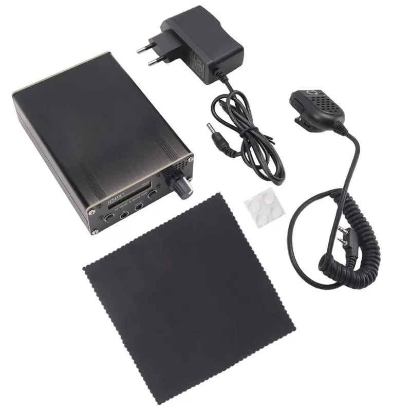 

FC-[IANC-AB01] SSB QRP Transceiver BNC Interface USDX High Frequency Short Wave Transceiver 8 Bands SDR All Mode Eu Plug