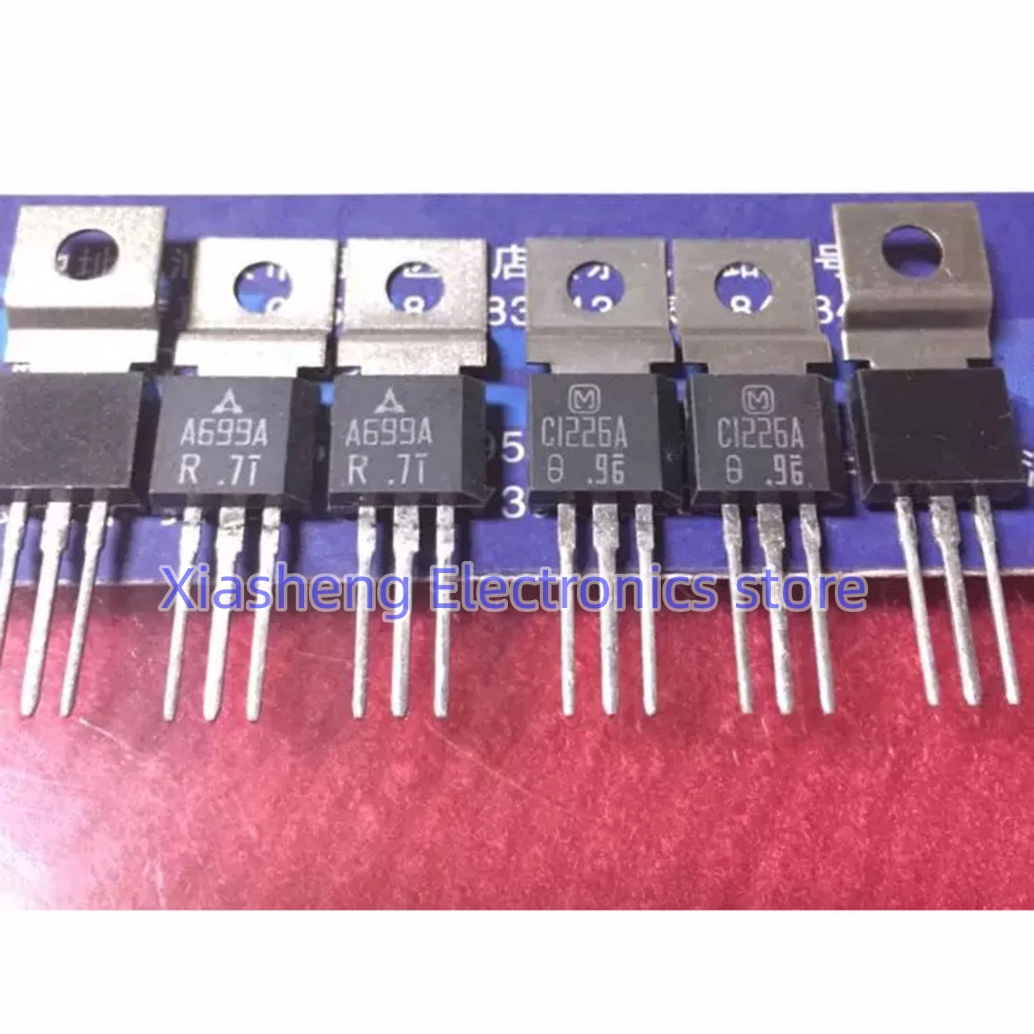 

New Original 2Pairs 2SA699A A699A + 2SC1226A C1226A TO-202 Transistor In Stock Good Quality