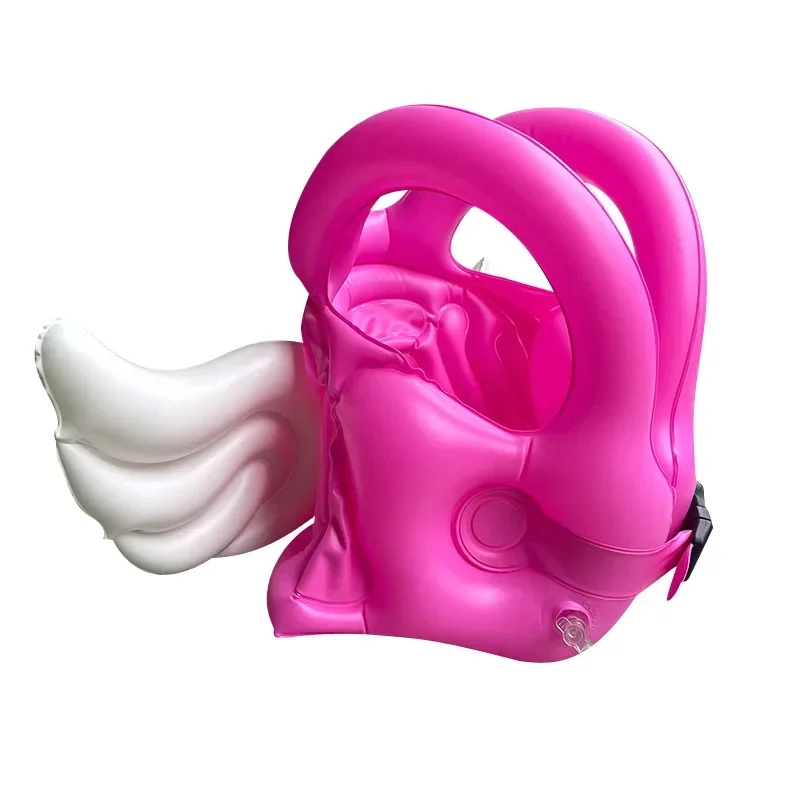 Angel Wing Buoyancy Vest 3-8 Age Kids Inflatable PVC Float Summer Pool Learn to Swim Boating Drift Safety Buoyancy Life Jacket view 6