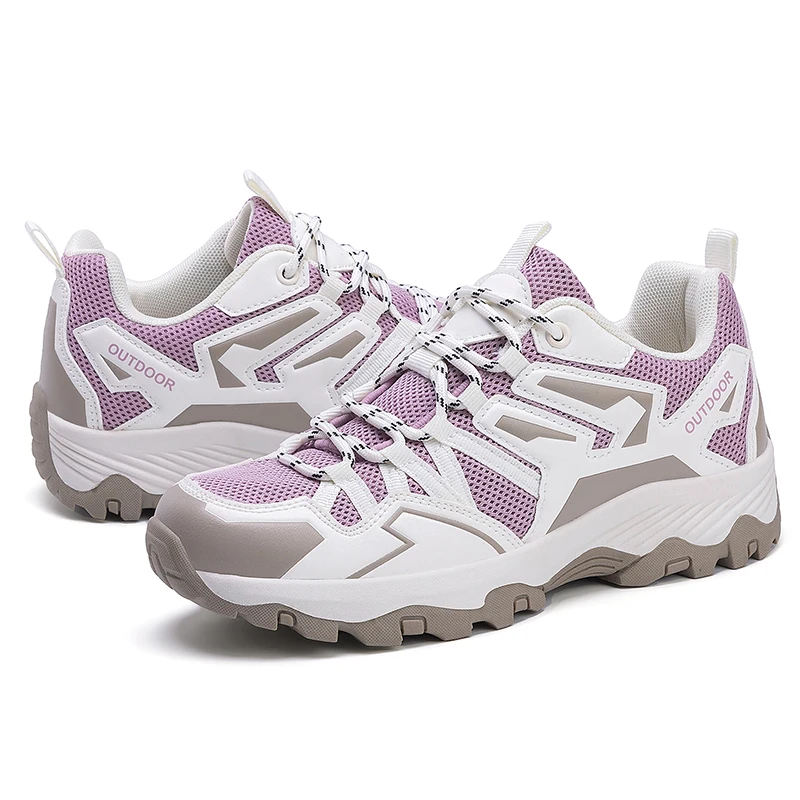 

2025 походная обувь, мужские и женские сетчатые кроссовки, дышащая модная горная обувь для мальчиков, весенне-осенне-летняя рабочая обувь для треккинга на открытом воздухе