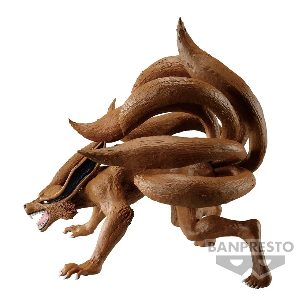 En Stock Original Bandai Naruto: Shippuden Kyuubi Kurama figura de acción Original Anime Pvc modelo juguetes coleccionables 14Cm