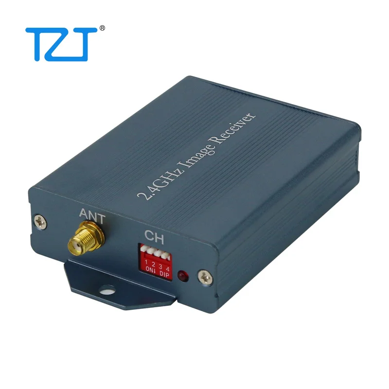 TZT 2,4G 10W Wireless Audio Video Sender Empfänger AV Sender Empfänger für 200-3000 Meter Entfernung