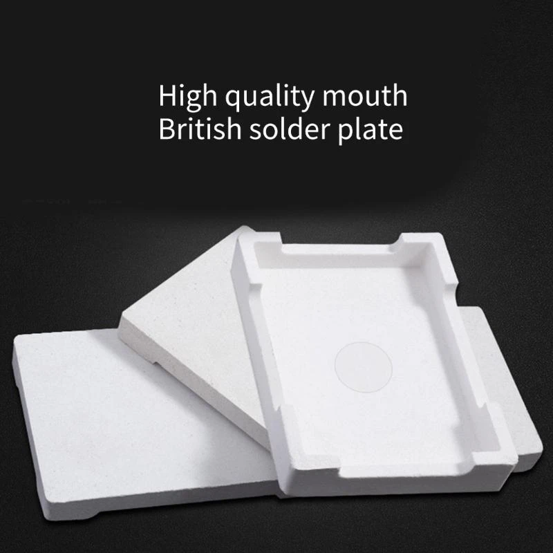 أدوات صياغة المجوهرات لوحة لحام على شكل قرص العسل لإصلاح لوحة الكوارتز الحرفية