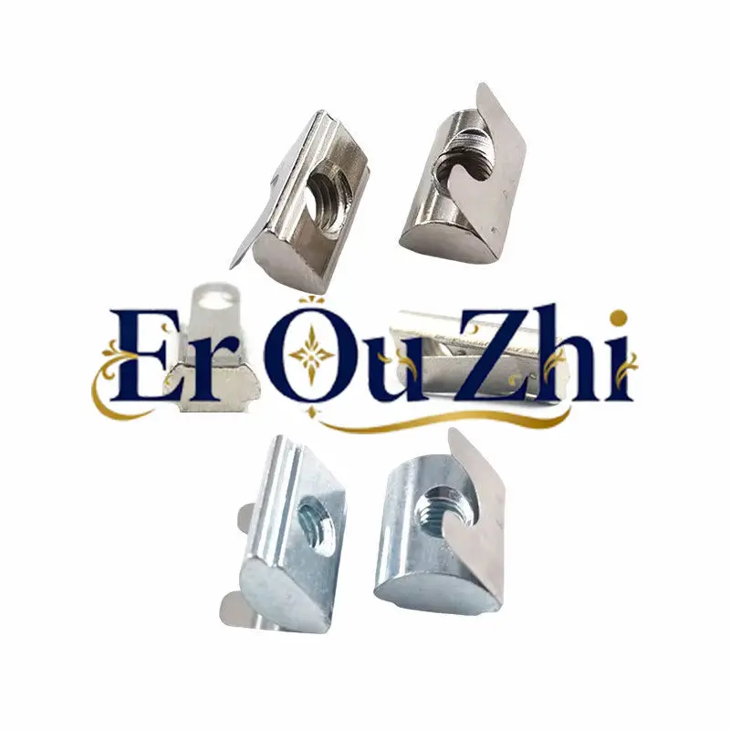 European Standard/national Standard Profile Accessories Shrapnel Nut Elastic Positioning Block 30/40/45-M3-M4-M5-M6-M8