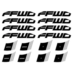 Wheels Stickers for 2021 FFWD F9D Vinyl Antifade Rims Protective Decals for Road Bike Bicycle Cycling Fast Forward Free Shipping