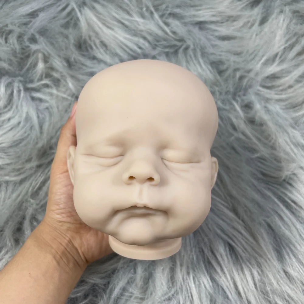 21 Inches Reborn Vinyl Doll Kit Eric/Erica Lifelike Unpainted Blank Newborn Baby Mold Doll Parts With Cloth Body