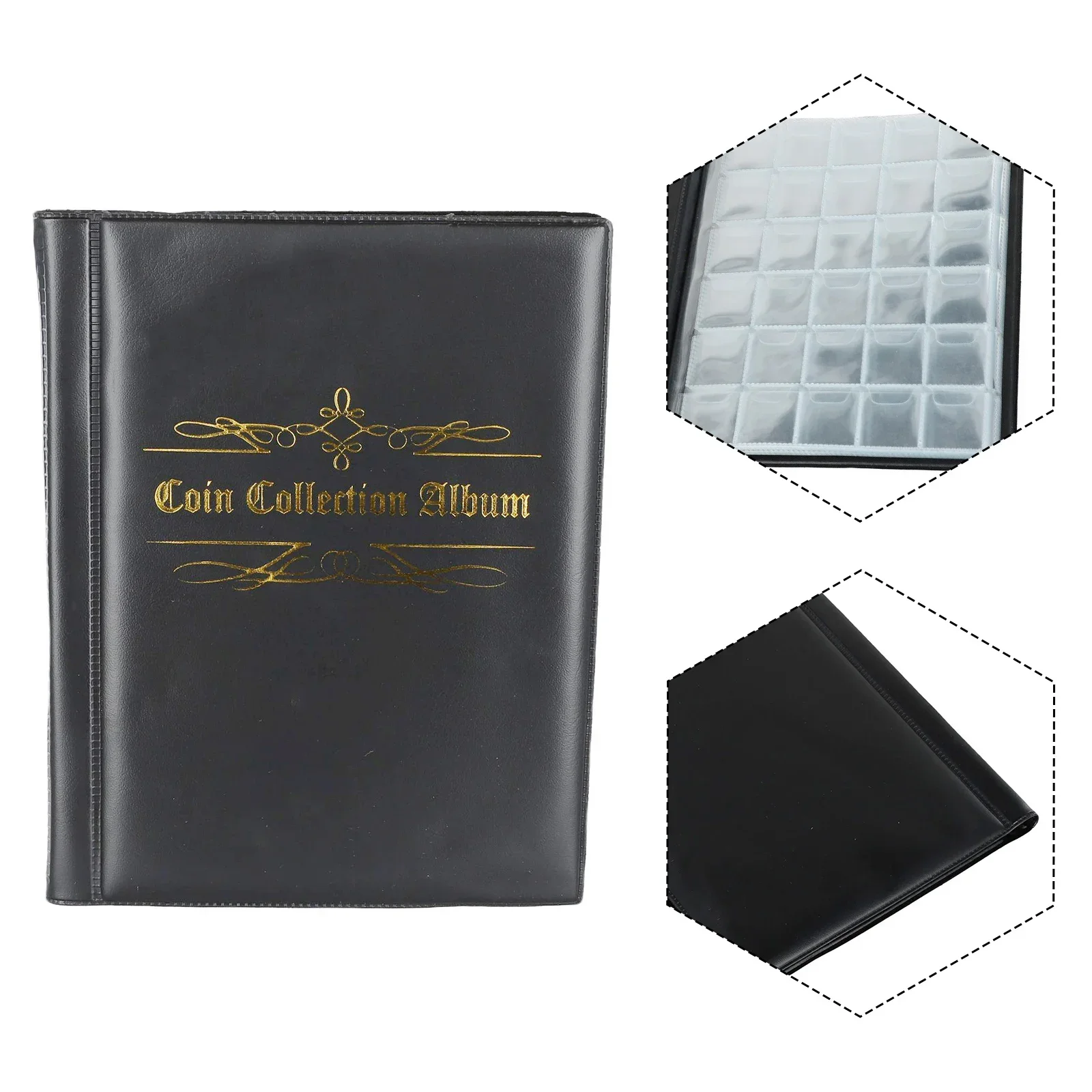 High Quality Coin Album Coin Album Holders Storage 480 Pocket Collection Album Book Collecting Coin Penny Money