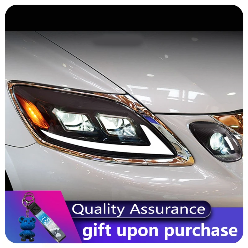 Auto Car Headlights LED Lamps For Lexus GS300 GS350 GS430 GS450 2004-2011 Upgrade Style DRL Automotive Signal Tools Accessories