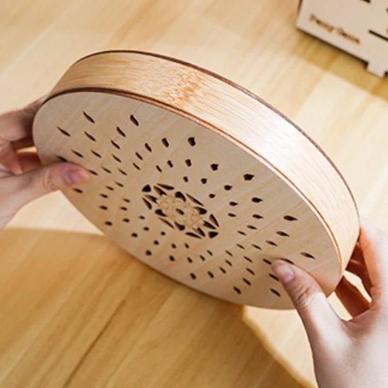 طبلة تيار خشبية شفاء الصوت الاسترخاء تيار طبل المبتدئين التأمل الطبول المهنية قرع الآلات الموسيقية