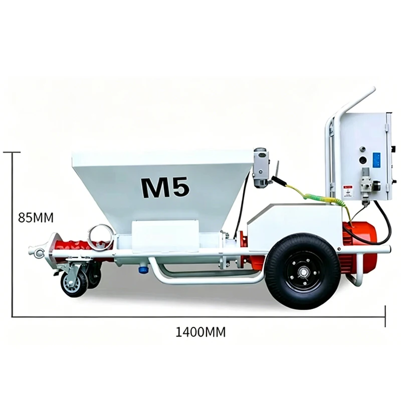 S3 Fireproof Coating Sprayer for Thin Thick Film Fireproof Mortar Roof Soundproofing Coating Spraying Equipment