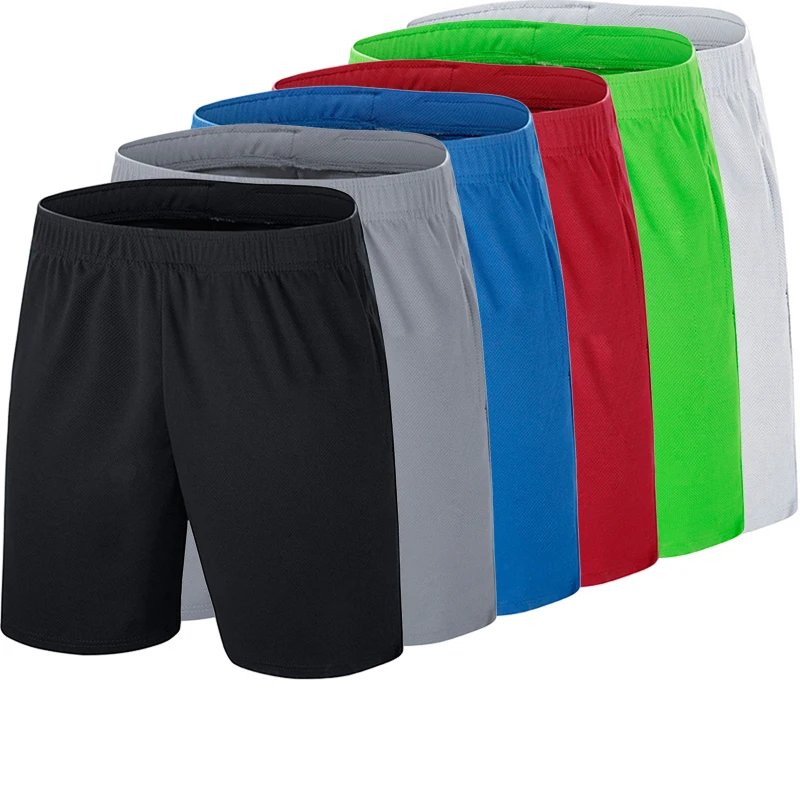 

Men Mesh Fitness Shorts Gym Training Quick Dry Sweat Wicking Polyester Regular Fit Summer