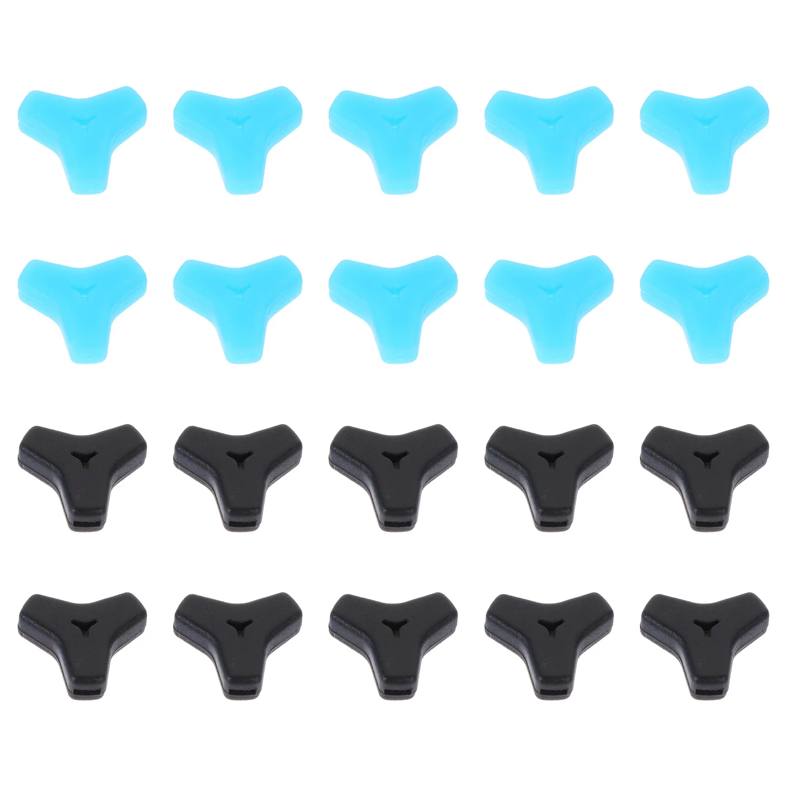 

20Pcs Silicone Glasses Retainer Anti-Skid Eyeglass Leg Hooks for Gymnastics Swimming Running Eyewear Holder Supplies Eyeglass