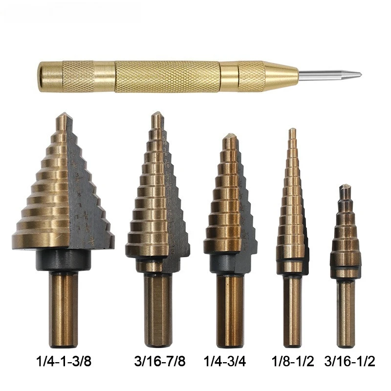 juego-de-forets-etageraux-hss-imperial-6-pieces-avec-alesoir-et-poincon-central--outil-polyvalent-en-acier-rapide-pour-le-travail-du-bois-et-du-metal